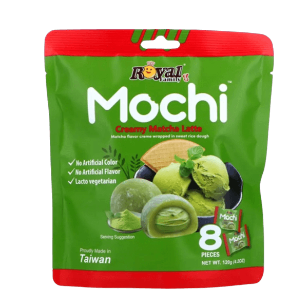 Hovedbilde Royal Family Mochi - Creamy Matcha Latte 120g