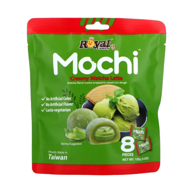 Hovedbilde Royal Family Mochi - Creamy Matcha Latte 120g