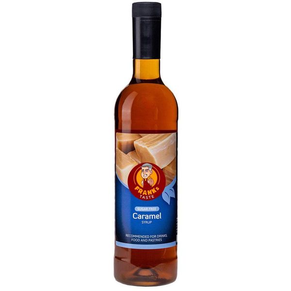 Hovedbilde FRANKs TASTE - Kaffesirup Caramel SUKKERFRI 0,75 ...