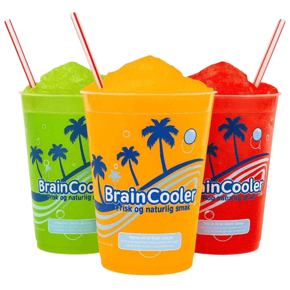 Slush Jordbær 1L Braincooler