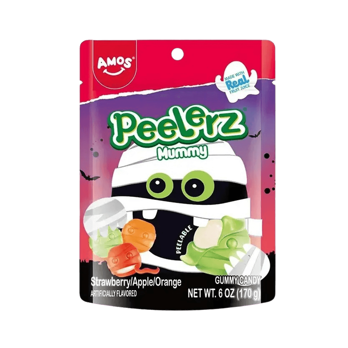 AMOS Peelerz Halloween - Gummy Mummies 65g