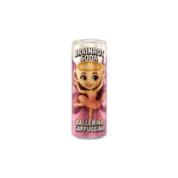 Hovedbilde BRAINROT SODA BALLERINA CAPPUCCINA 250ml